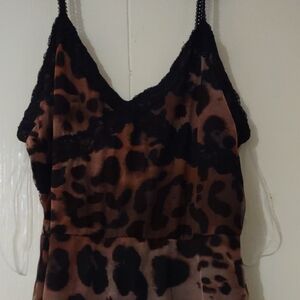 Fashion Nova Leopard Print Jumpsuit